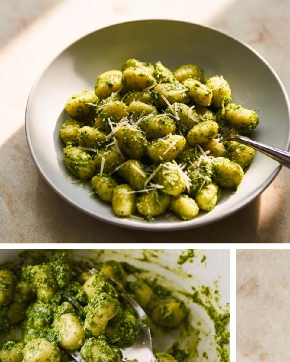 Creamy Pesto Gnocchi