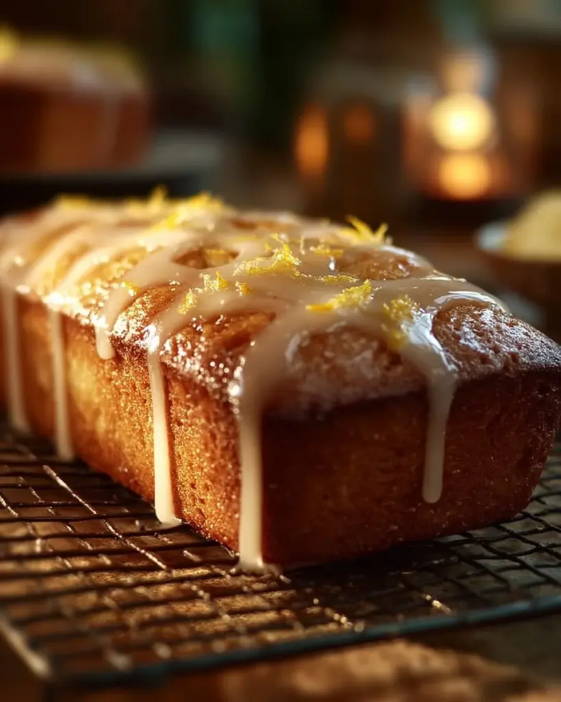 Delicious homemade Eggnog Bread showcased on a festive table.