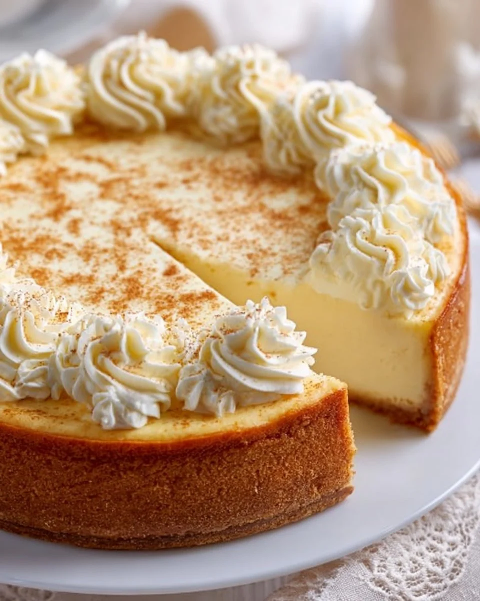 Eggnog Cheesecake