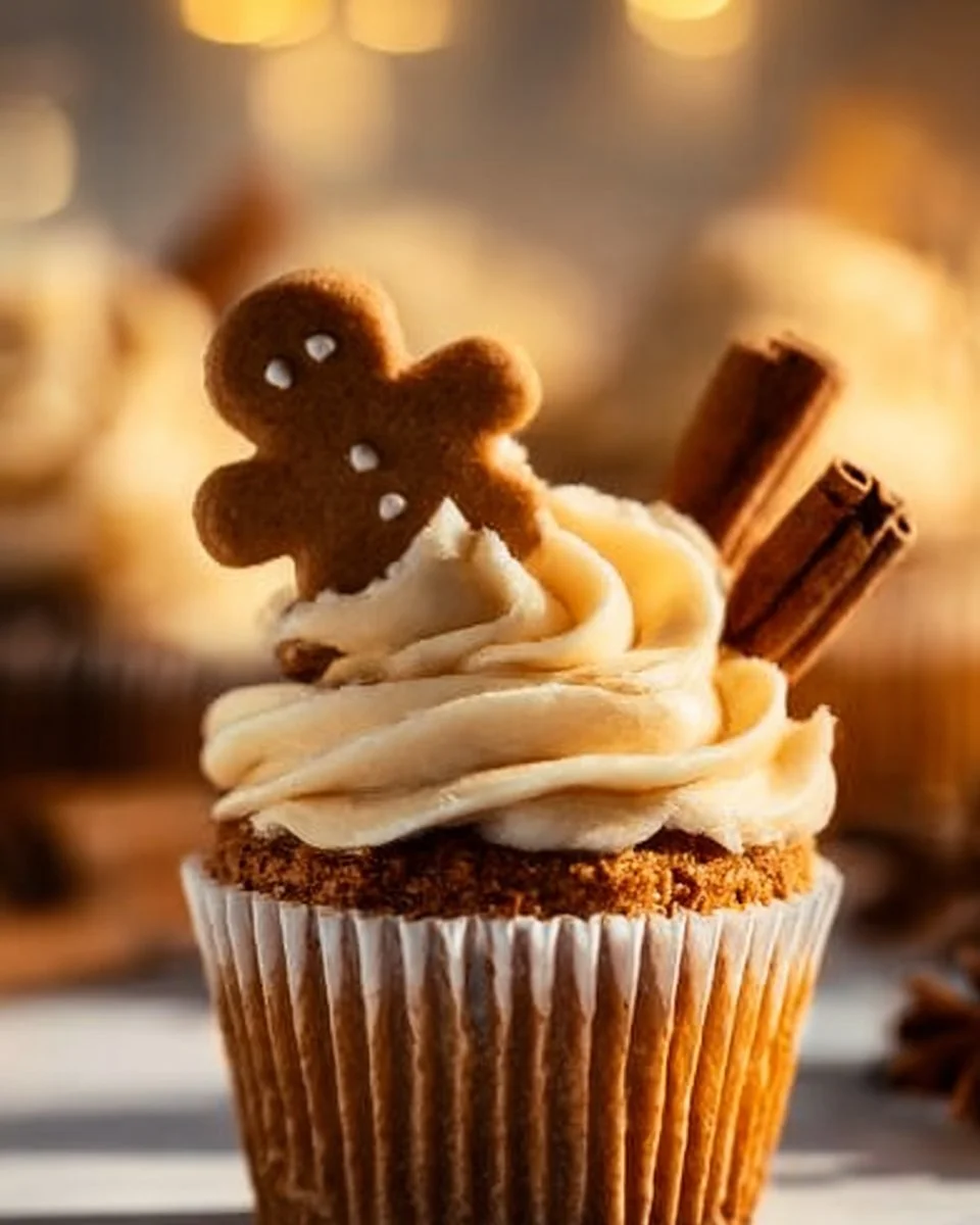 Gingerbread Cupcakes