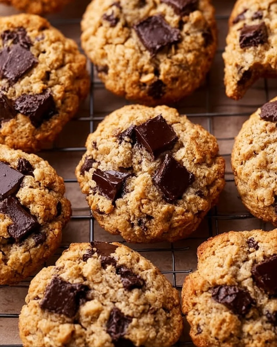 Gluten Free Almond Flour Oatmeal Cookies