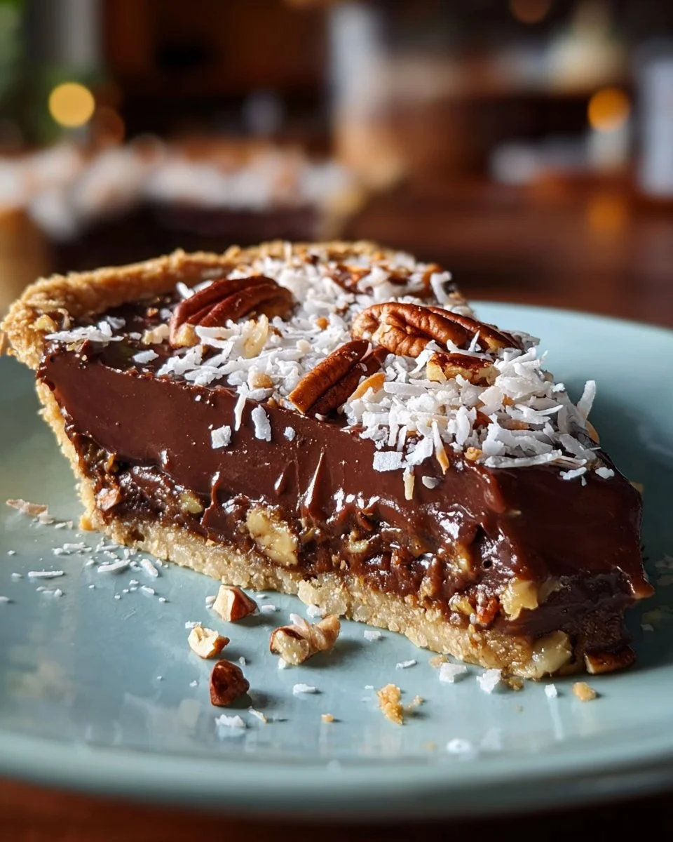No-Bake German Chocolate Pie