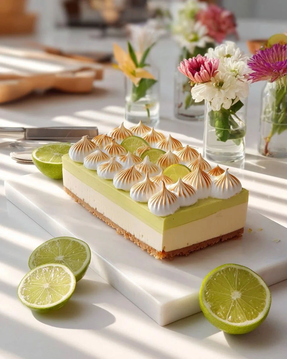 No-Bake Lime Cheesecake