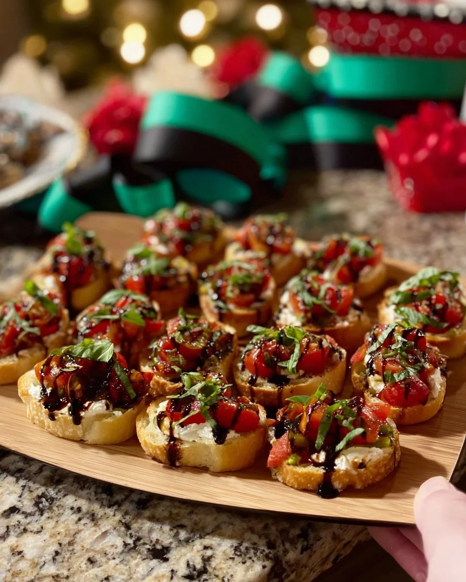 Ricotta Crostini with Roasted Tomatoes