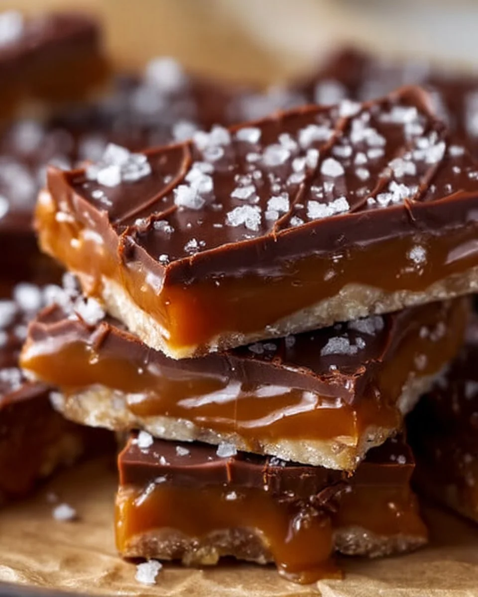 Salted Caramel Pretzel Bark