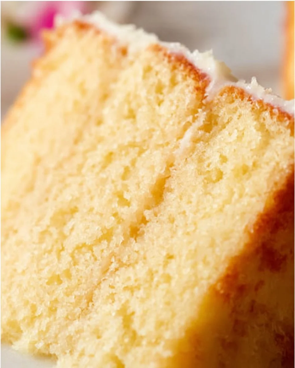 The Best Vanilla Cake ~ Soft, fluffy and delicious!