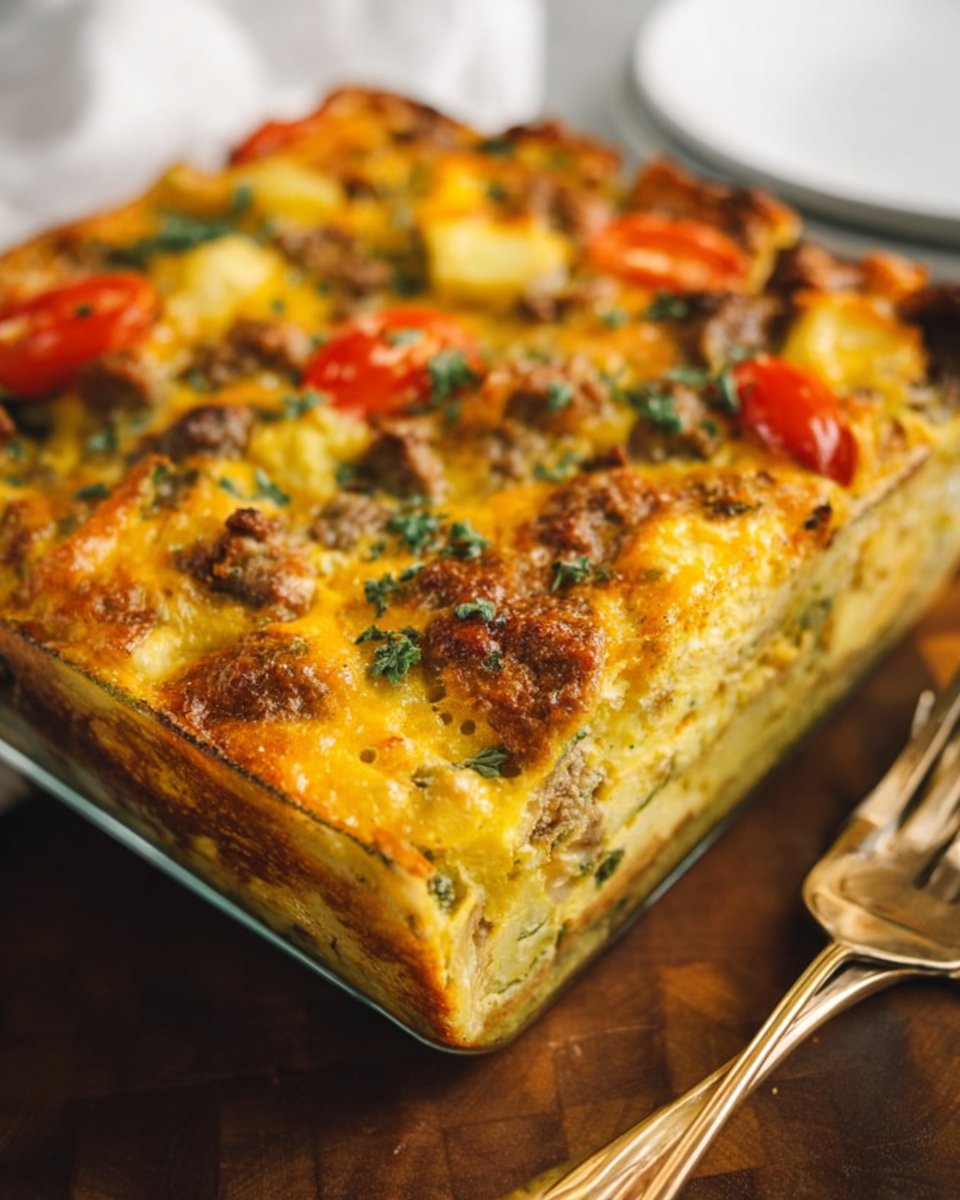 Gluten-Free Dairy-Free Breakfast Casserole