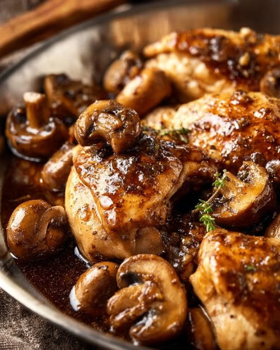 Chicken Mushroom Skillet