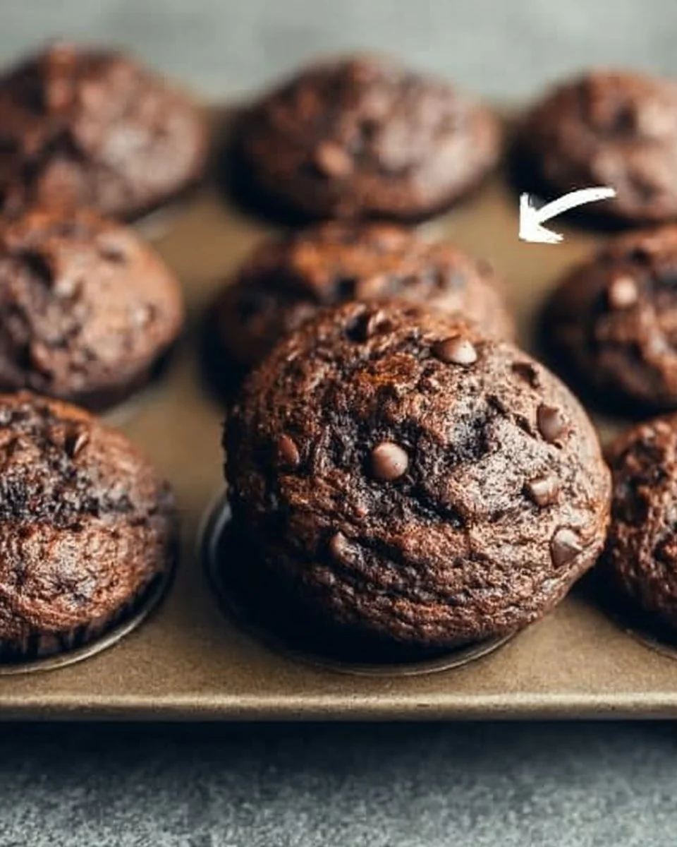 Chocolate Banana Muffins