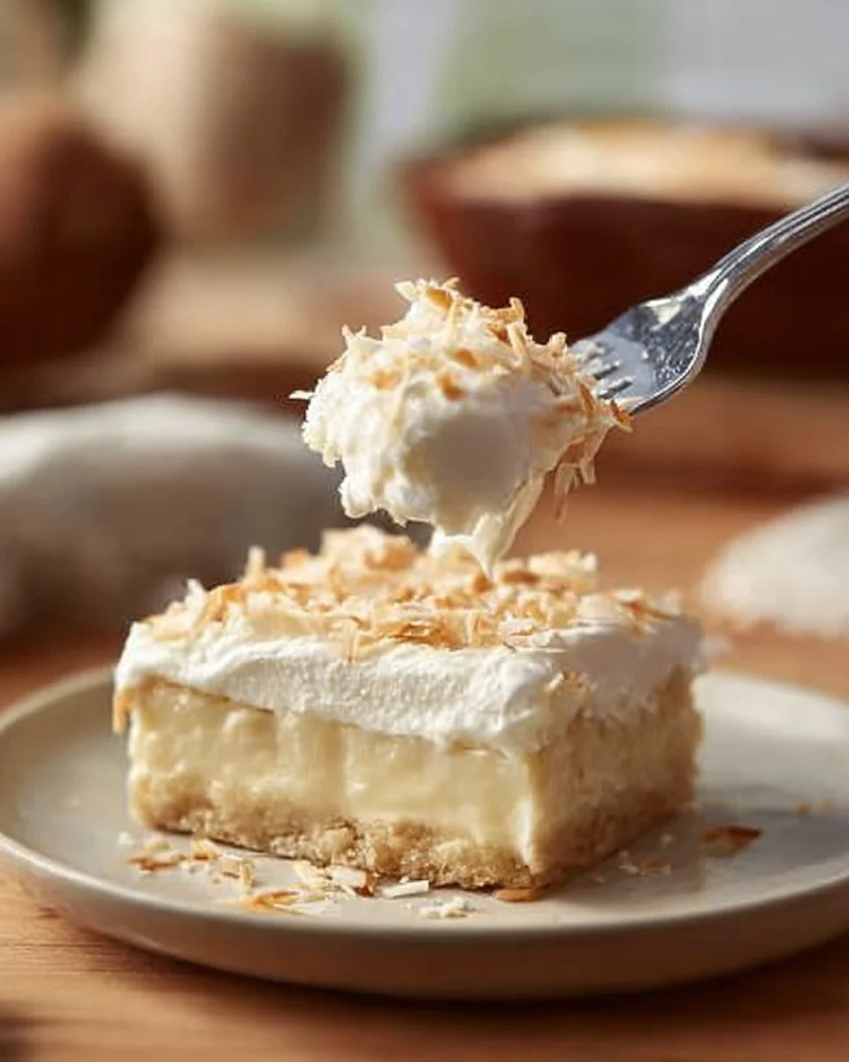 Coconut Cream Pie Bars