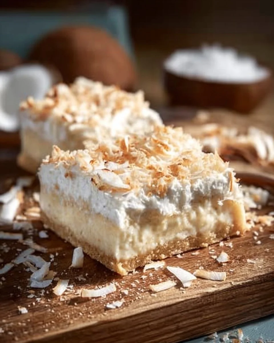 Coconut Cream Pie Bars