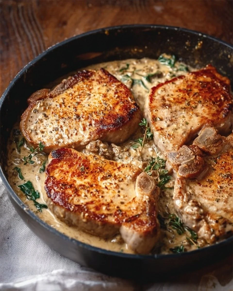 Creamy Pork Chops