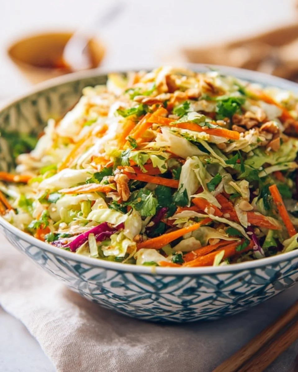 Crunchy Asian Cabbage Salad: A Flavor-Packed Sensation You’ll Crave