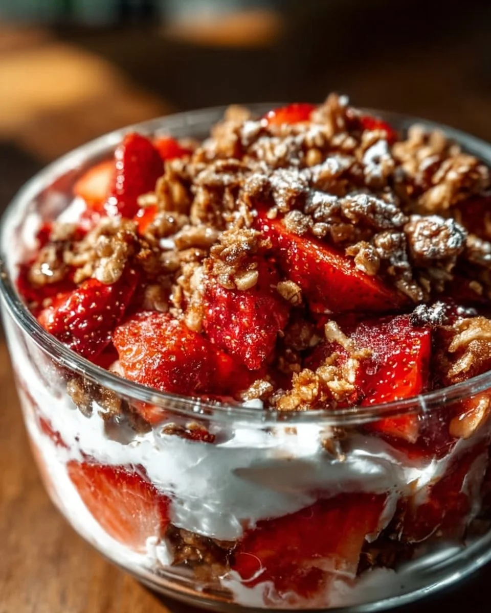 Strawberry Crackle Salad