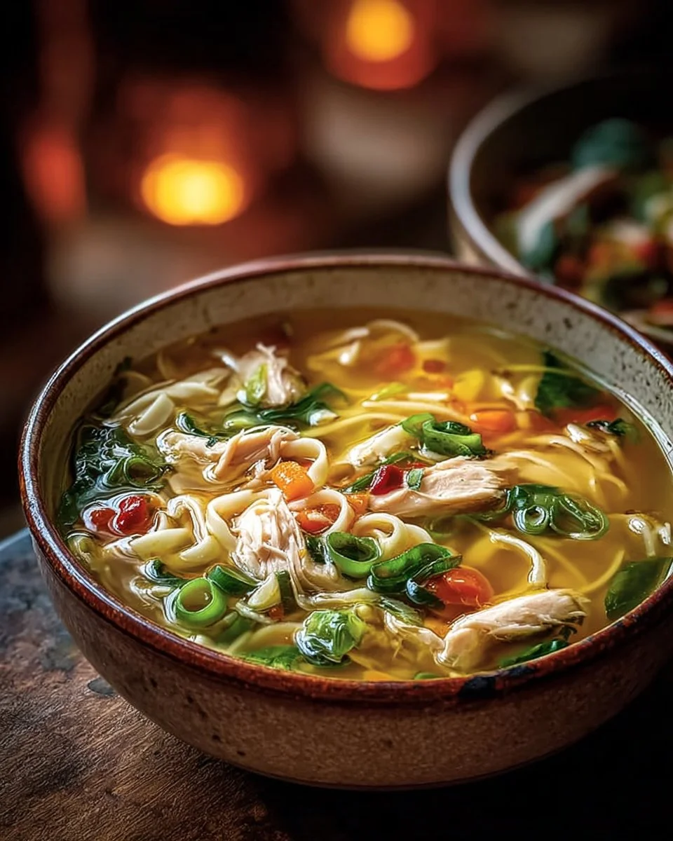 Ginger Garlic Chicken Noodle Soup: An Incredible Ultimate Recipe for Comfort