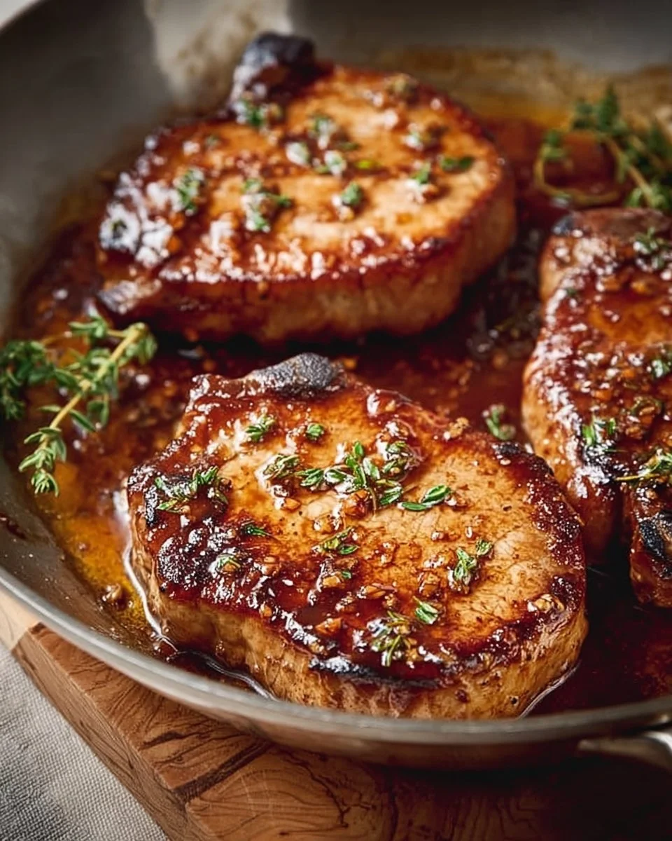 Glazed Pork Chops