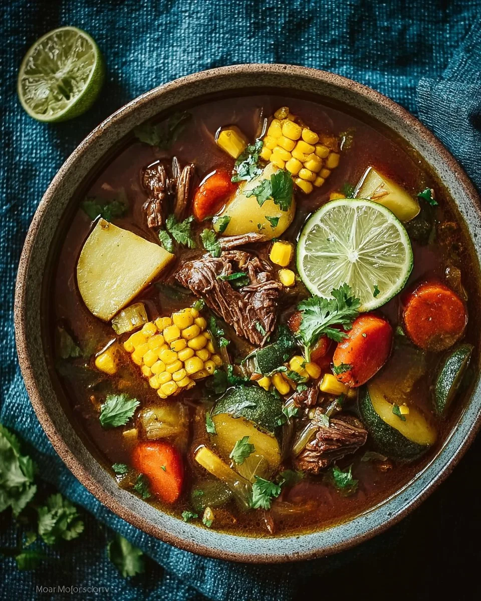 Mexican Beef and Vegetable Soup