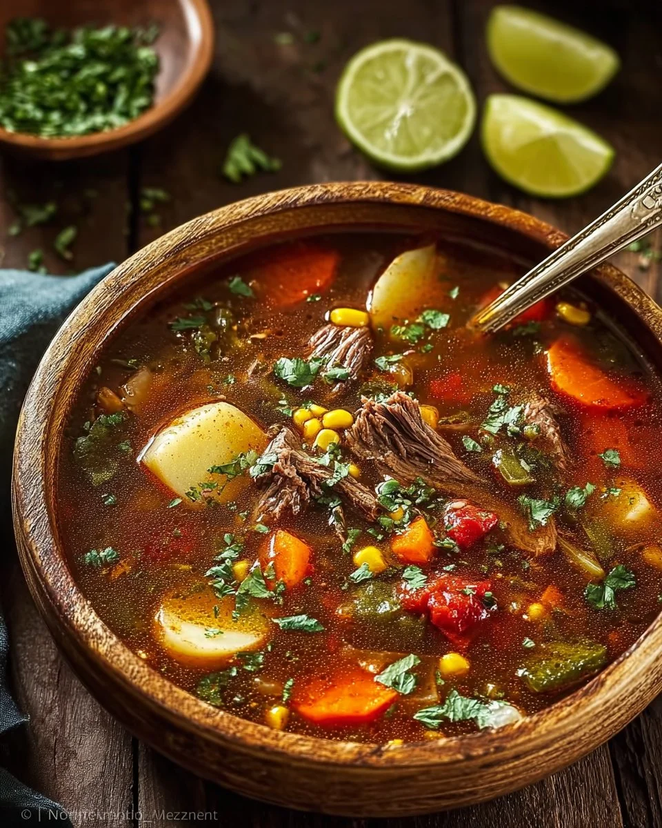 Mexican Beef and Vegetable Soup