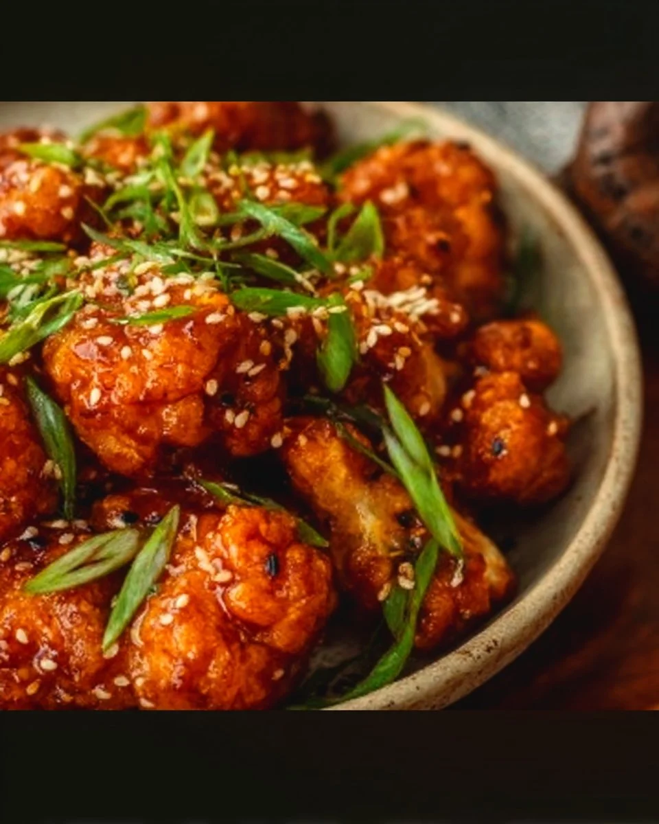 Korean Fried Cauliflower (VIDEO)