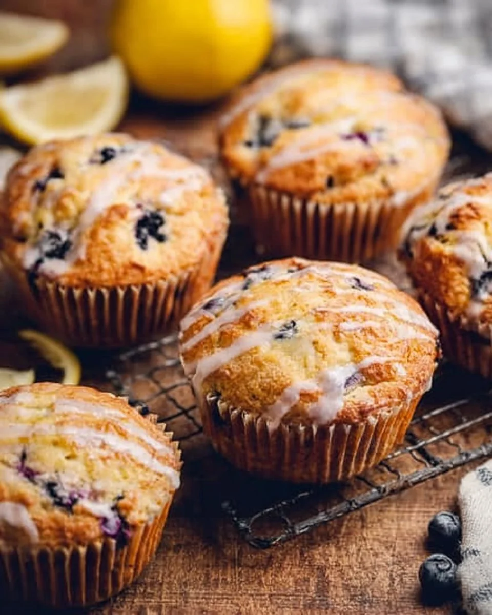 Lemon Blueberry Muffins