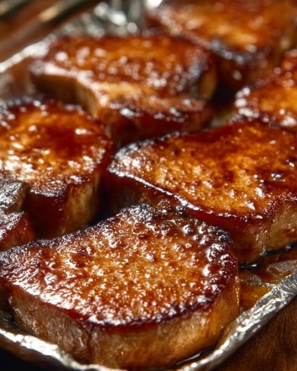 Maple Glazed Pork Chops