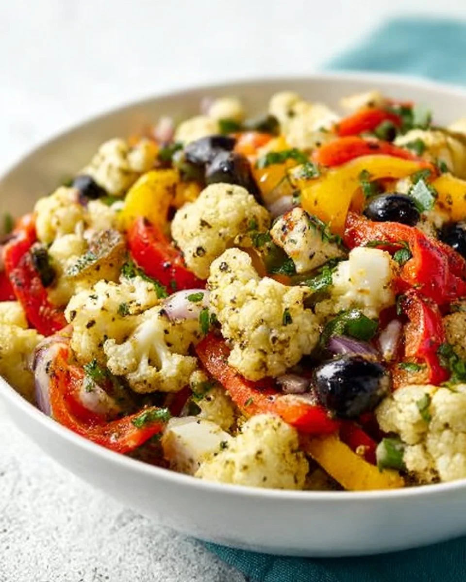 Marinated Cauliflower Salad