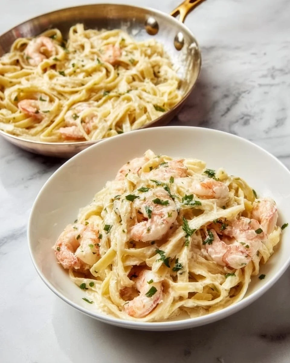 Shrimp Alfredo