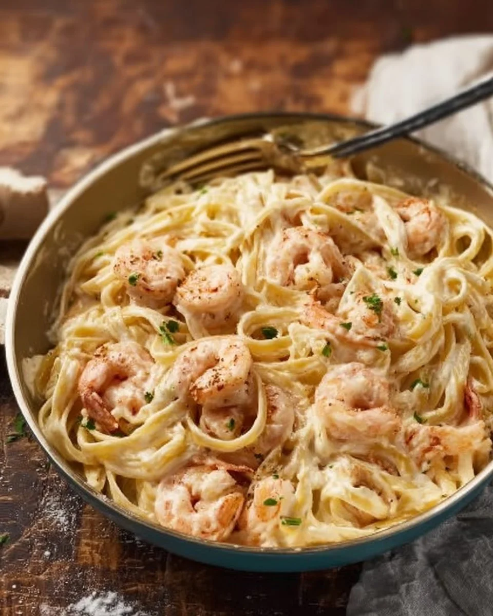 Shrimp Alfredo