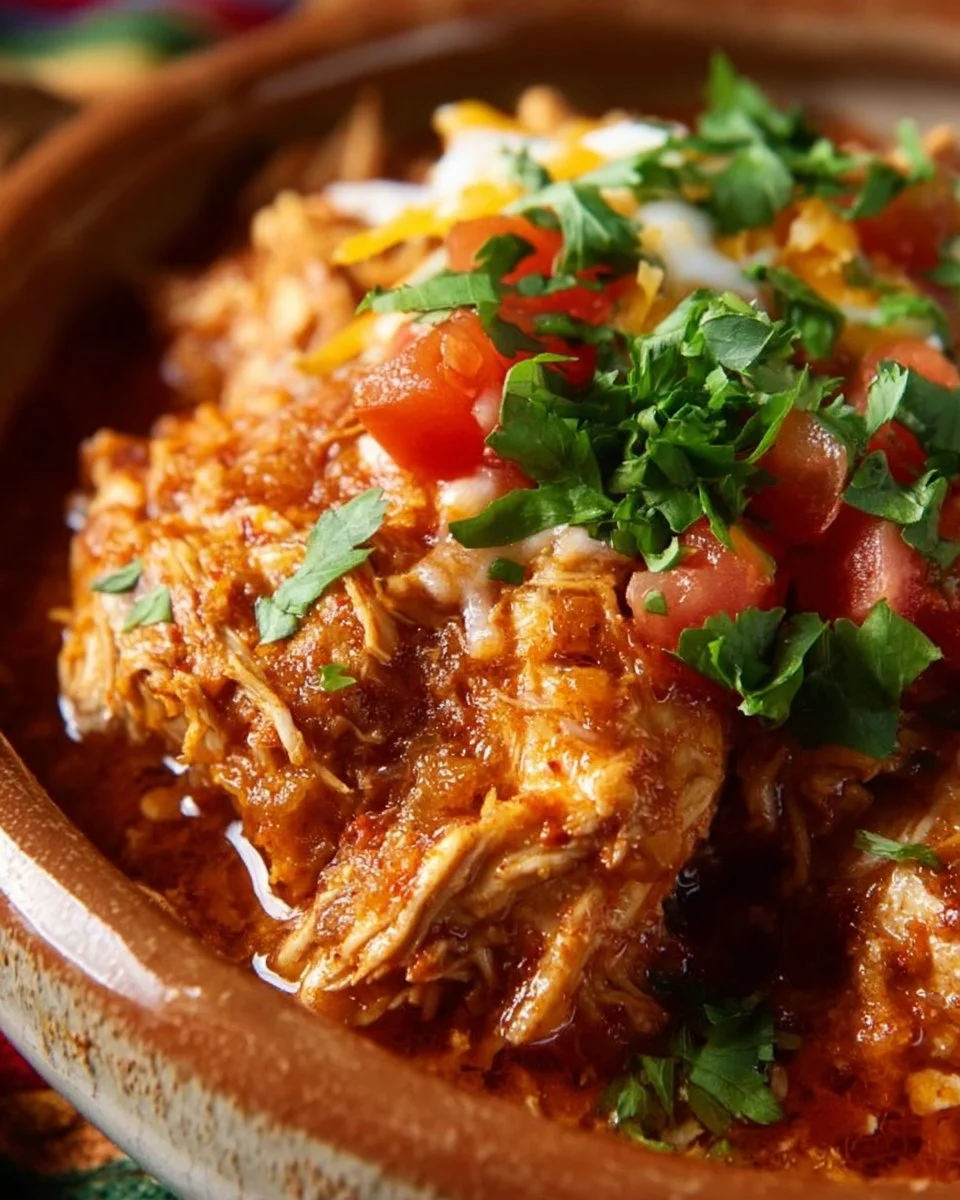 Slow Cooker Salsa Chicken