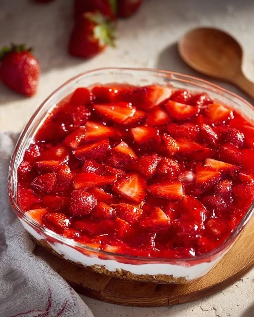 Strawberry Pretzel Salad