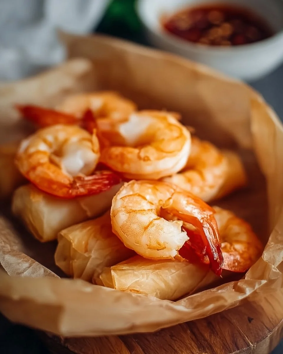 Thai Shrimp in a Blanket