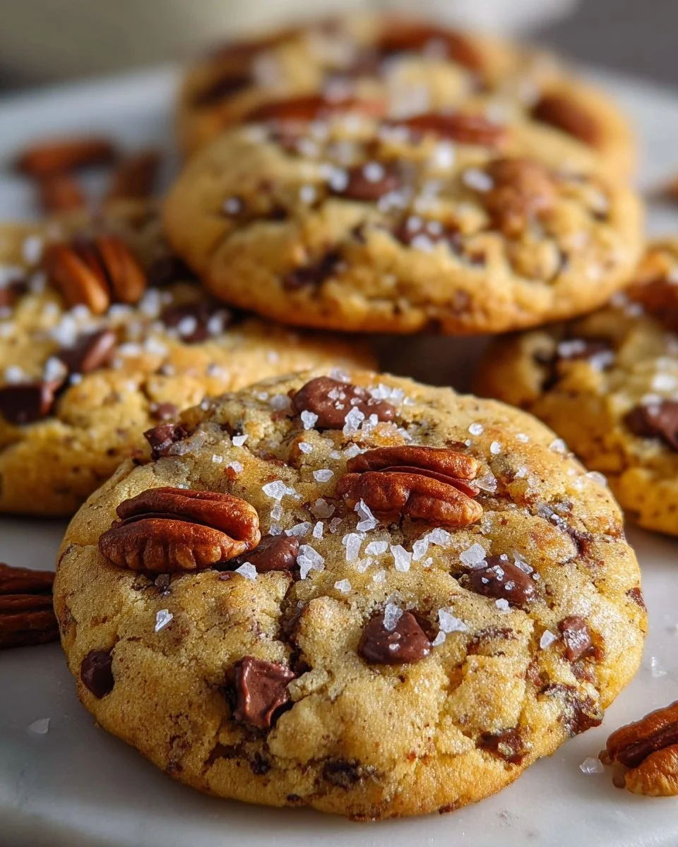 Brown Butter Pecan Chocolate Chip Cookies
