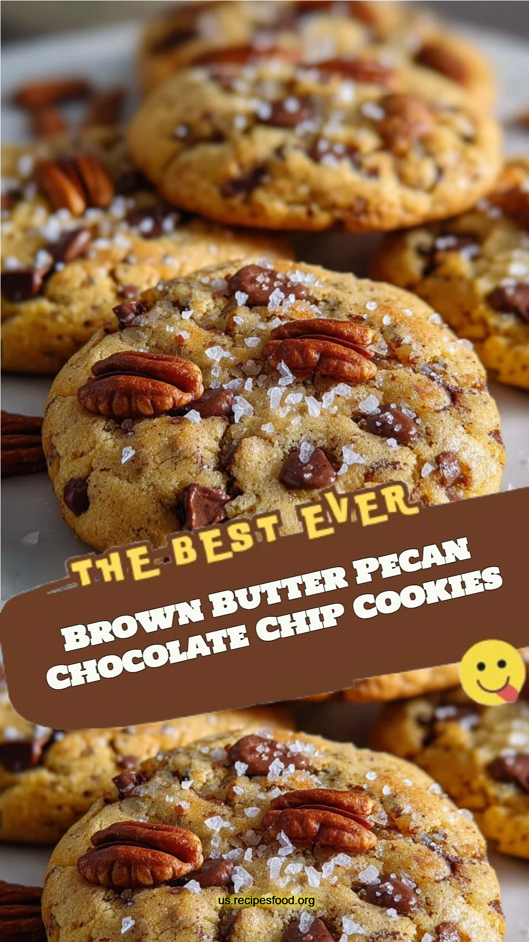Brown Butter Pecan Chocolate Chip Cookies