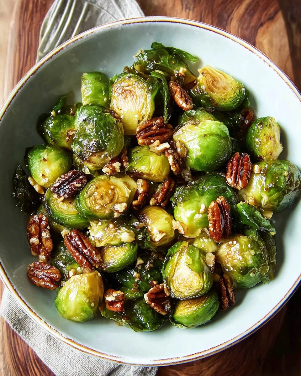 Brown Sugar Brussels Sprouts