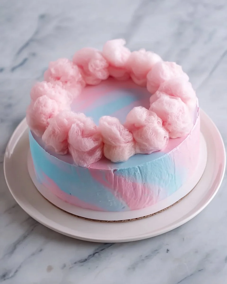 Cotton Candy Layer Cake