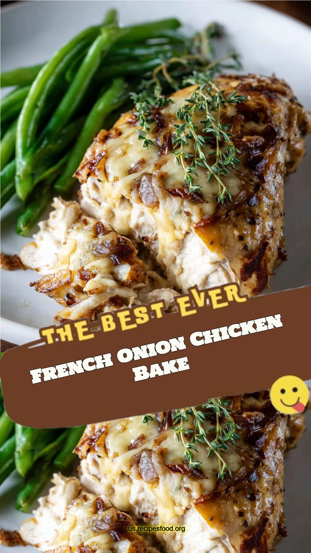 French Onion Chicken Bake