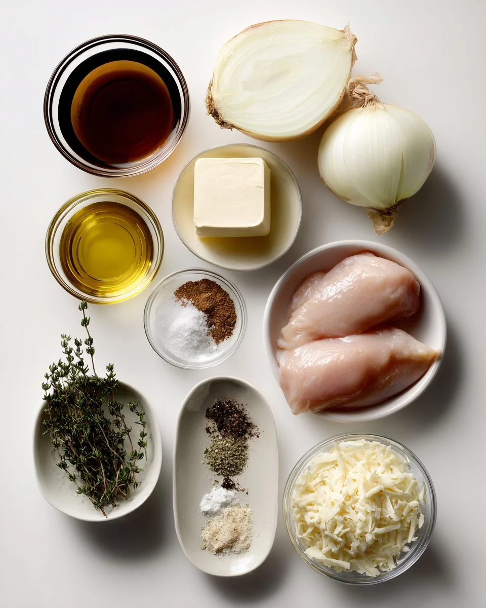 French Onion Chicken Bake