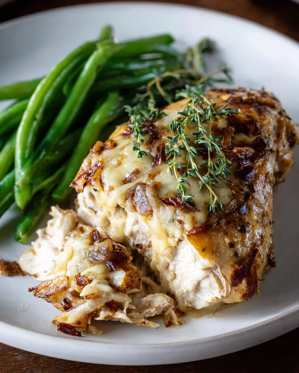French Onion Chicken Bake