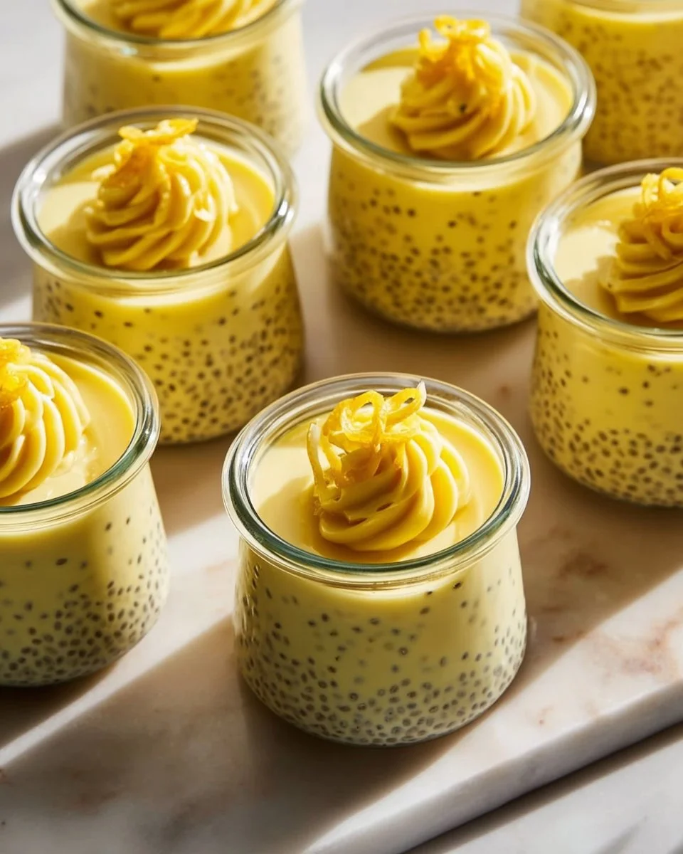 Lemon Chia Seed Pudding