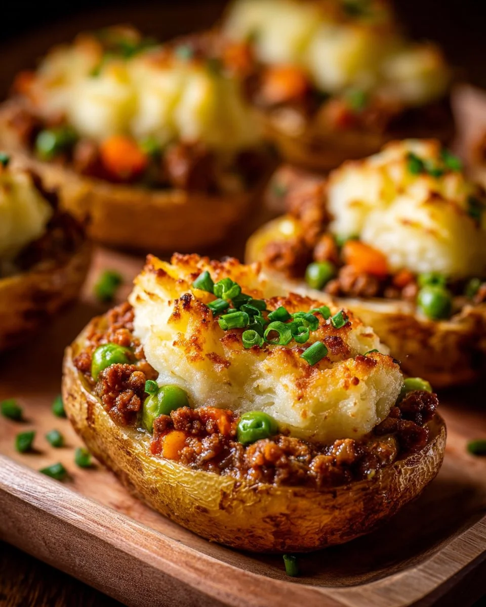 Shepherd’s Pie Baked Potatoes