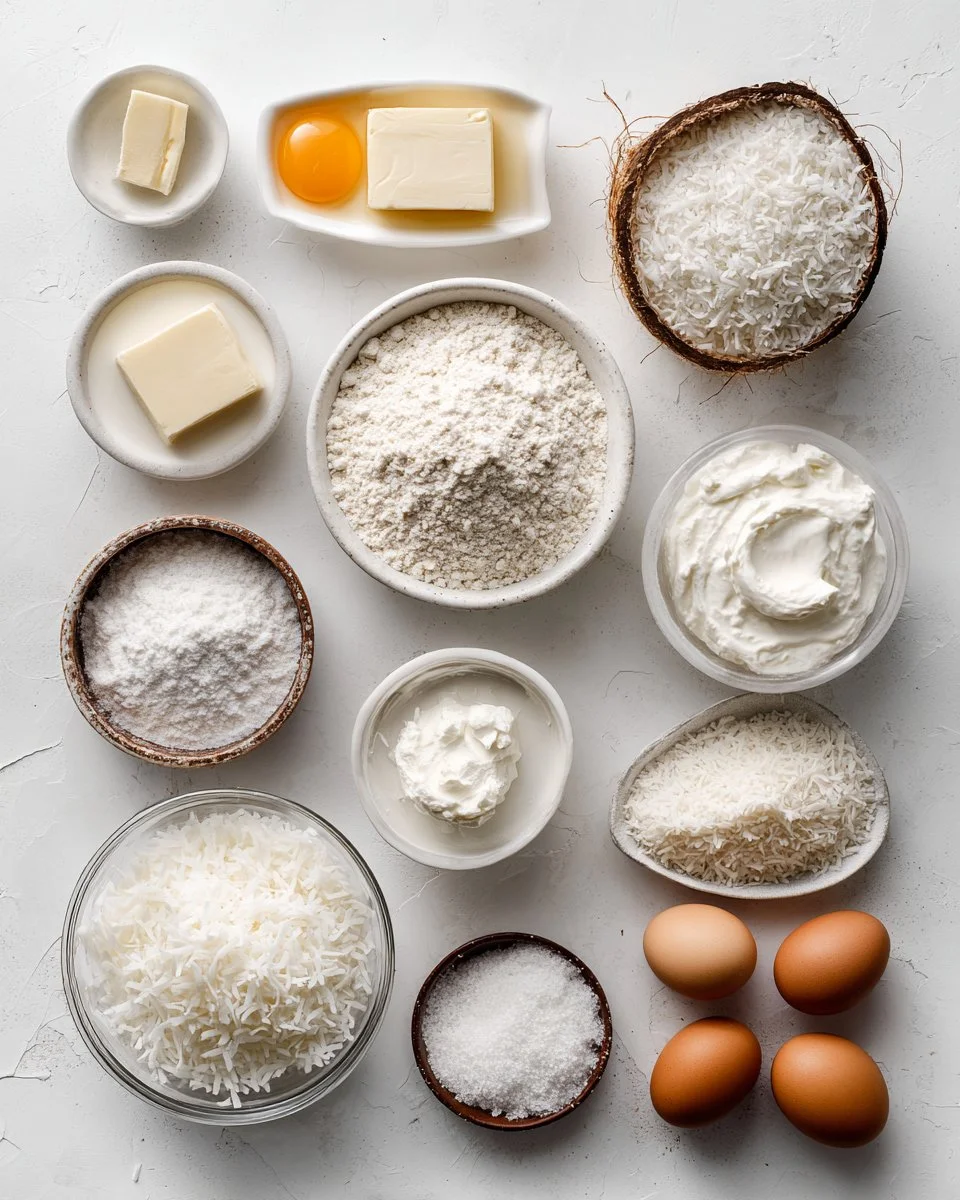 Sour Cream Coconut Cake