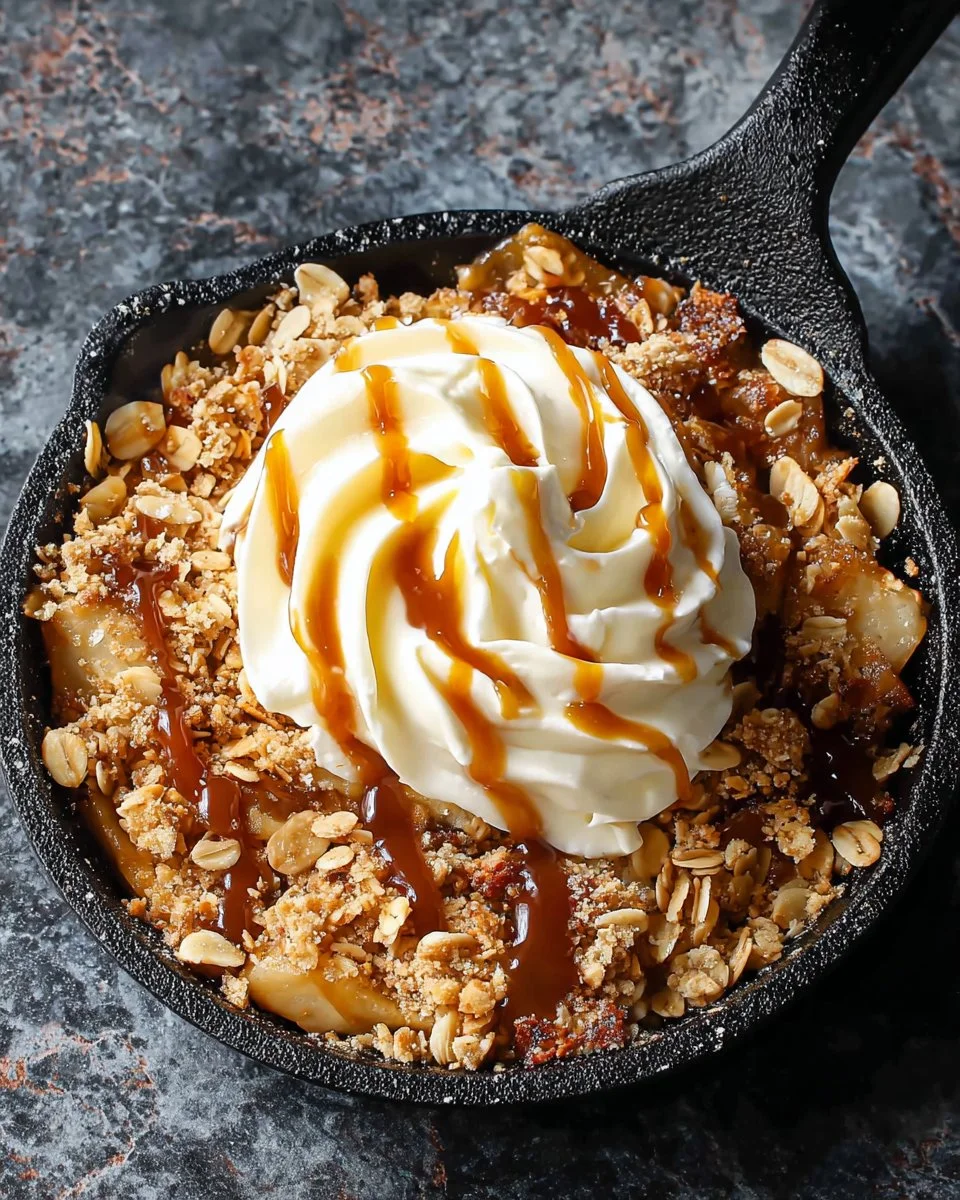 Air Fryer Apple Crisp