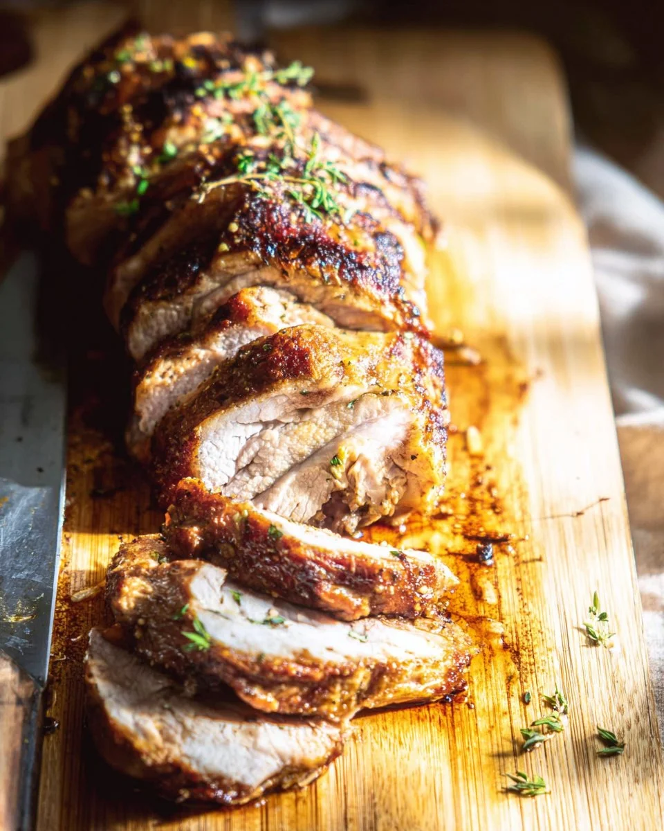 Air Fryer Pork Tenderloin