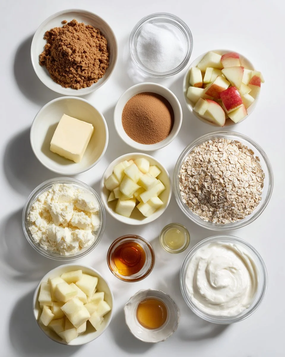 Apple Crisp Mini Cheesecakes
