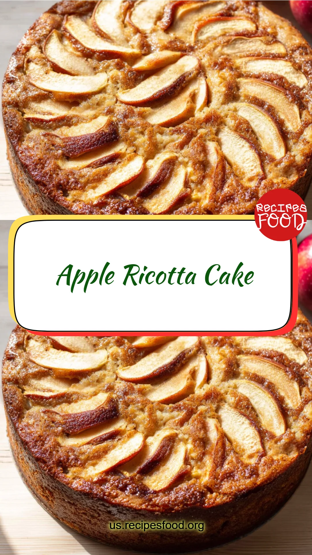 Apple Ricotta Cake