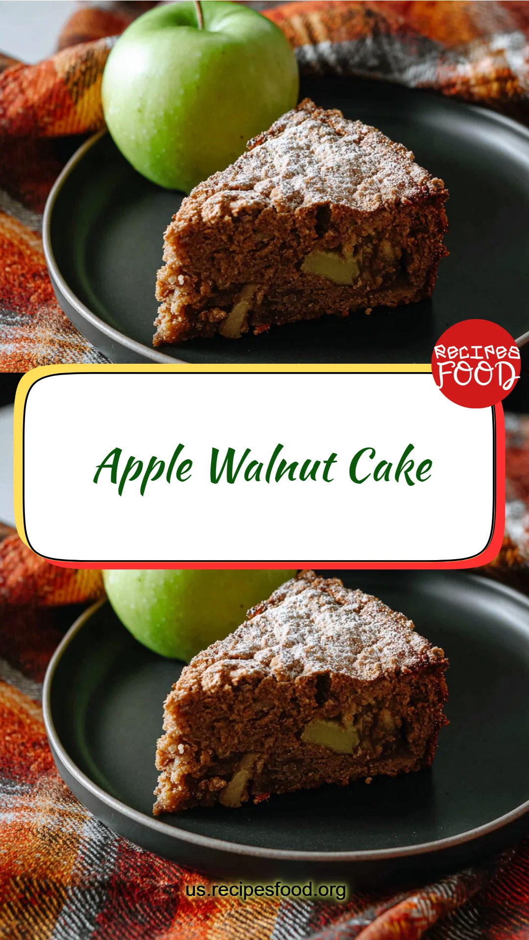 Apple Walnut Cake