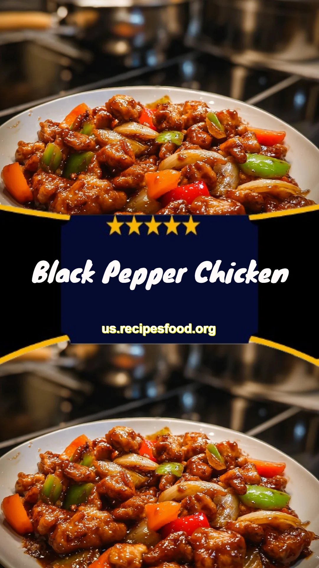 Black Pepper Chicken