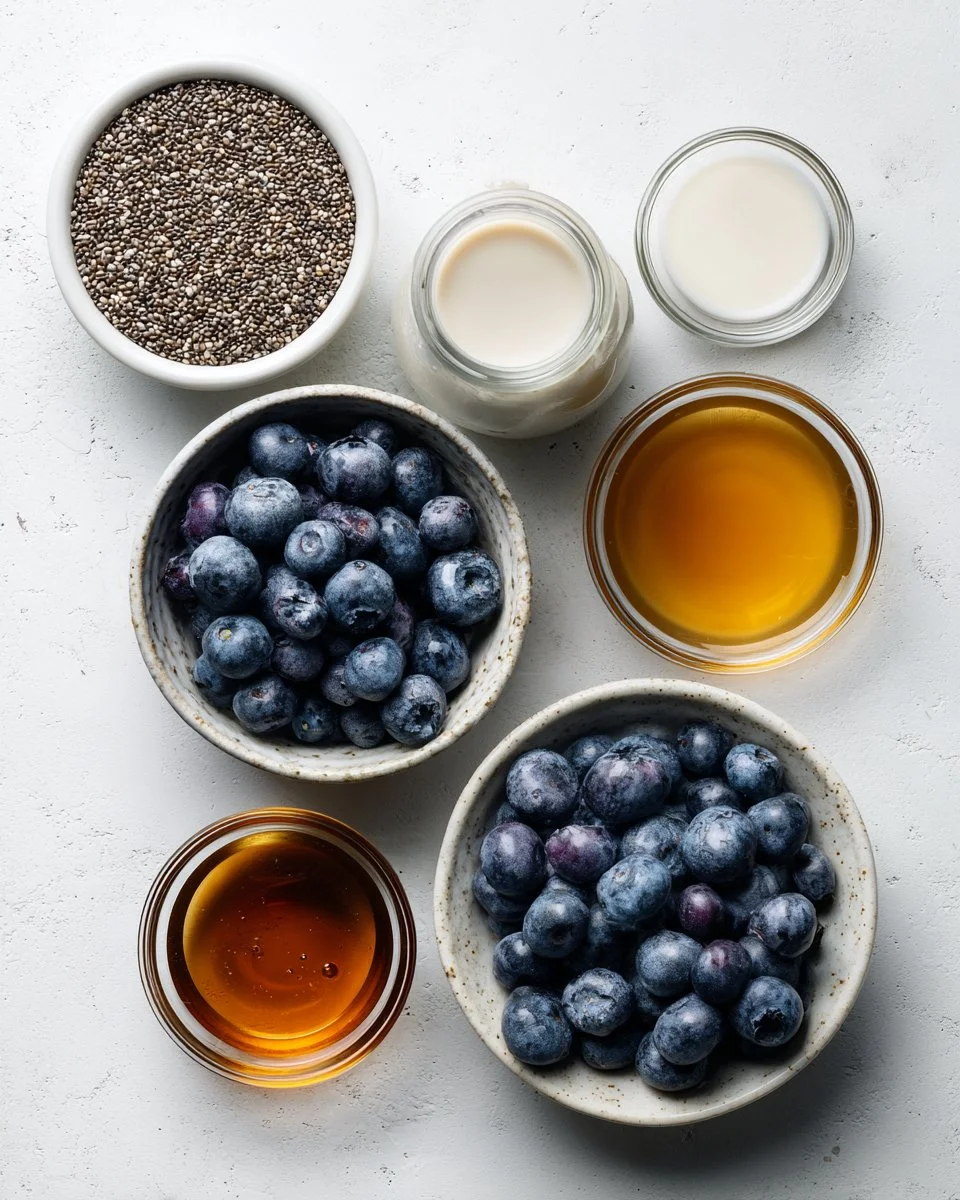 Blueberry Chia Seed Pudding