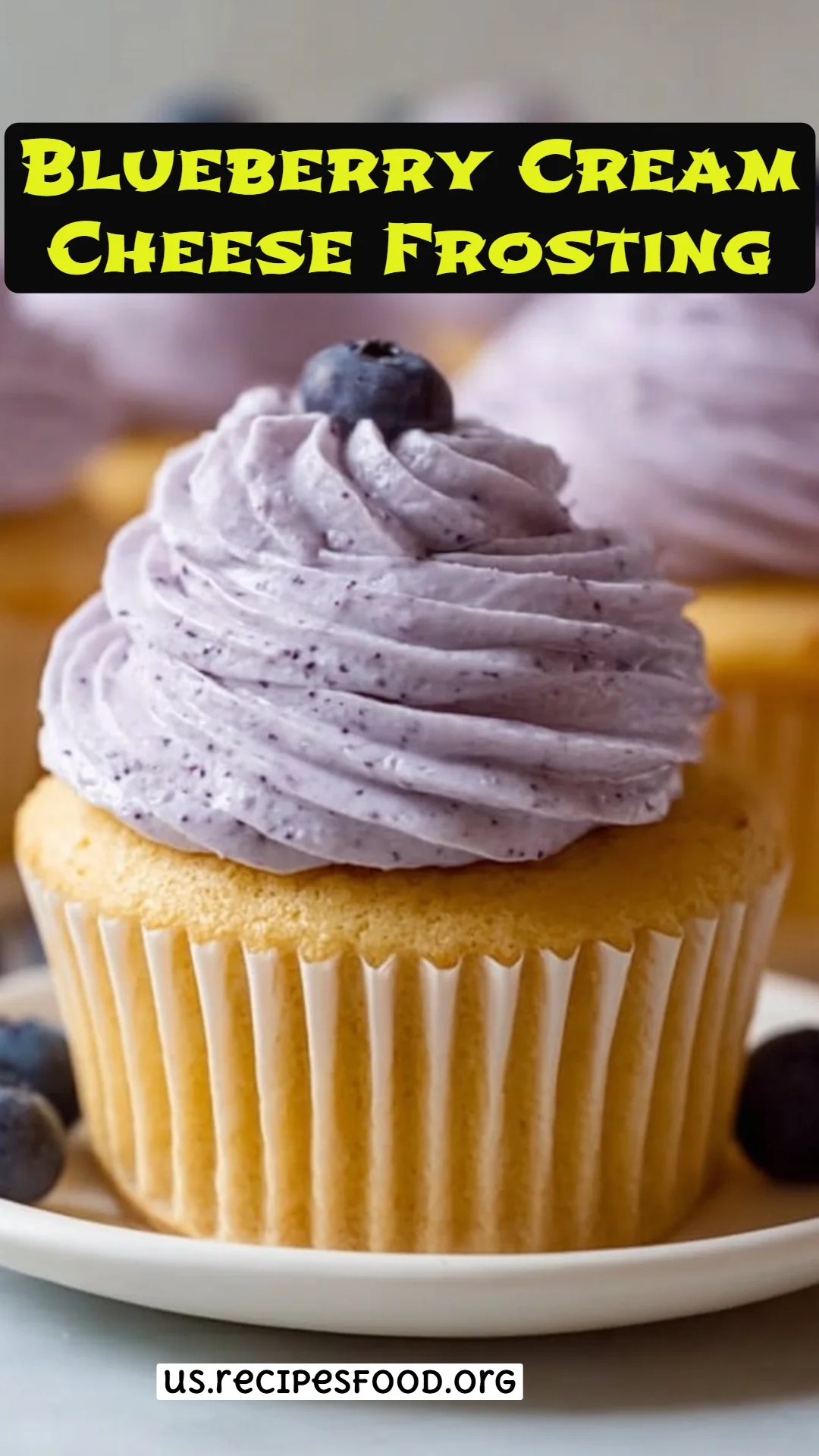 Blueberry Cream Cheese Frosting