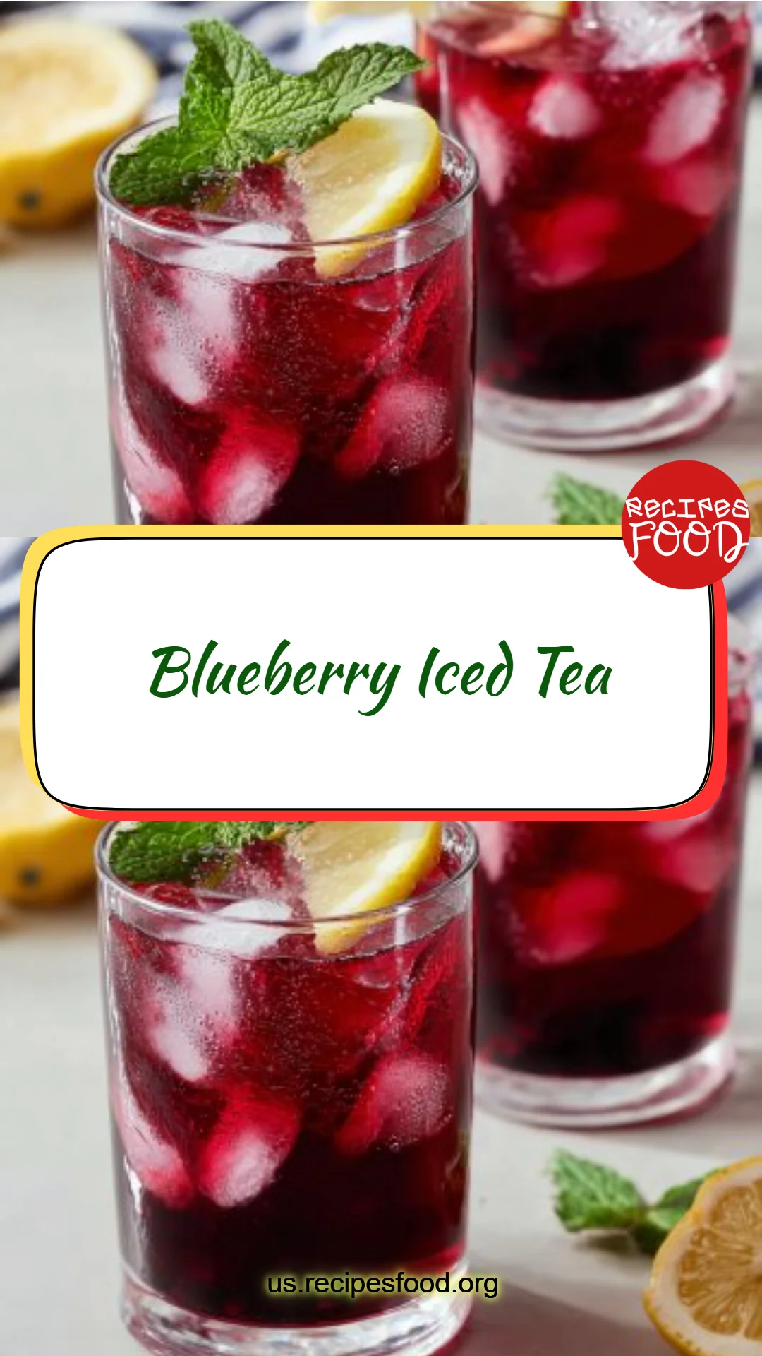Blueberry Iced Tea